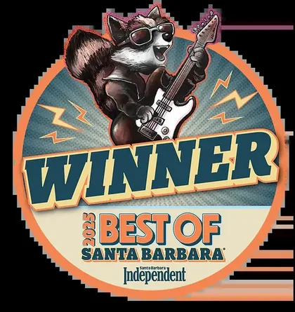 Best Handyman Service badge, Santa Barbara Independent 2022, 2023, 2025, 2026